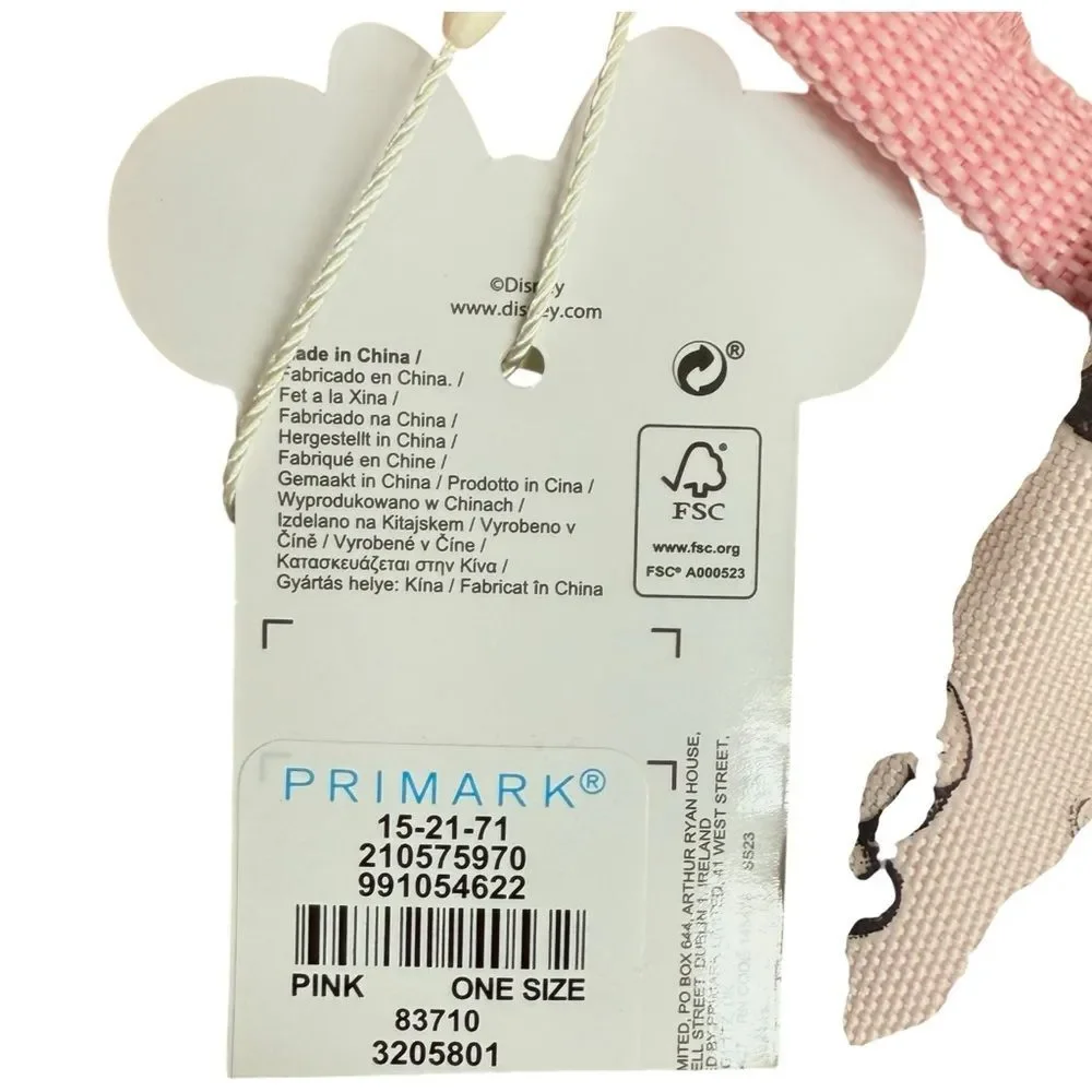 Disney Primark Girls Minnie Mouse Miniature Pink Backpack. NEW.